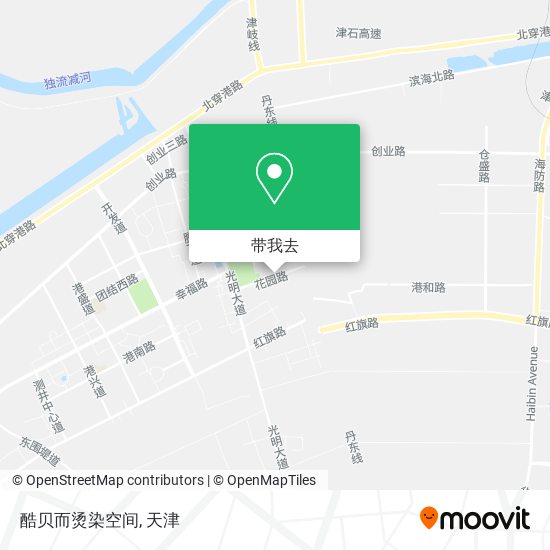 酷贝而烫染空间地图