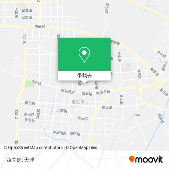 西关街地图