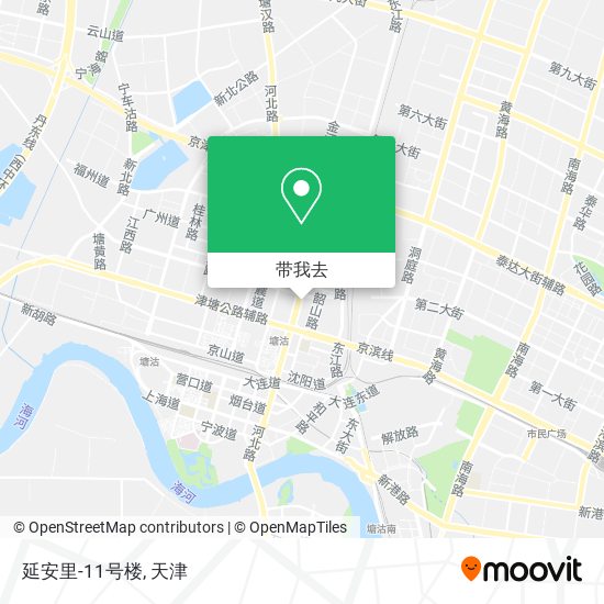 延安里-11号楼地图