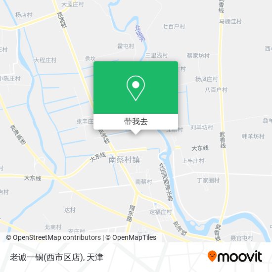 老诚一锅(西市区店)地图