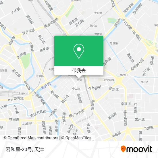 容和里-20号地图