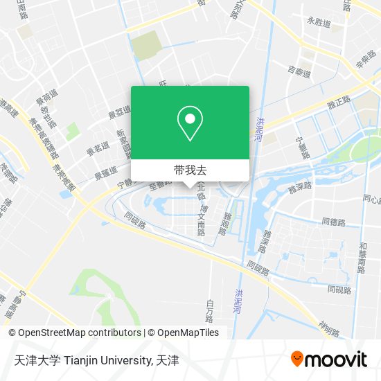 天津大学 Tianjin University地图