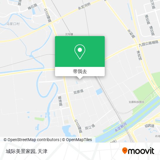 城际美景家园地图