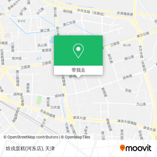 焙戎蛋糕(河东店)地图