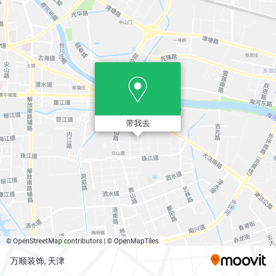 万顺装饰地图