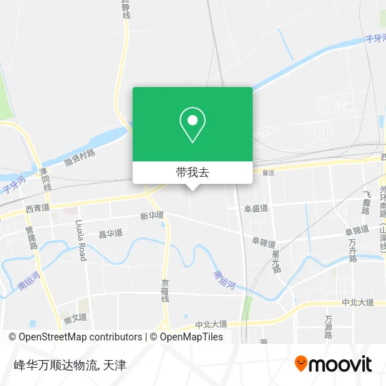 峰华万顺达物流地图