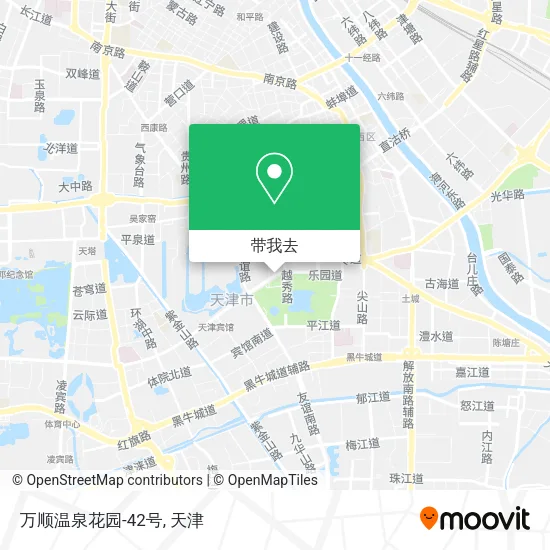 万顺温泉花园-42号地图