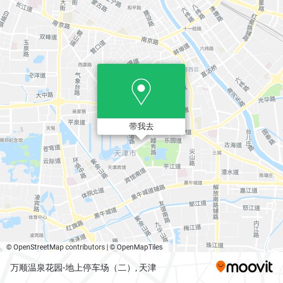 万顺温泉花园-地上停车场（二）地图