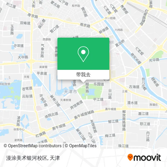 漫涂美术银河校区地图