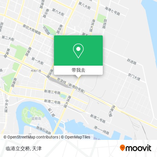 临港立交桥地图