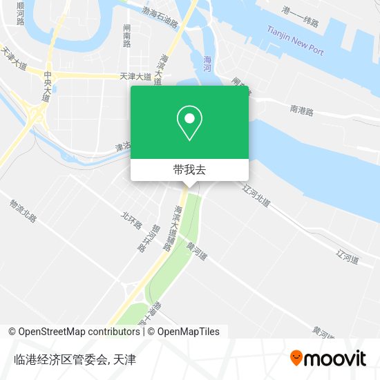 临港经济区管委会地图