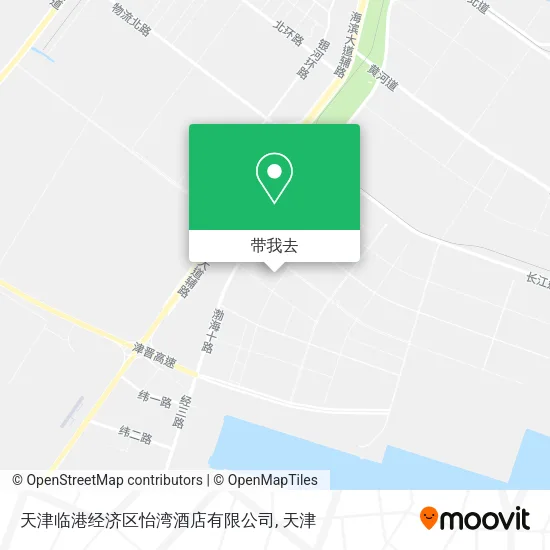 天津临港经济区怡湾酒店有限公司地图