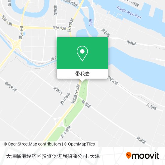 天津临港经济区投资促进局招商公司地图