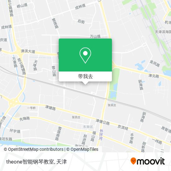 theone智能钢琴教室地图