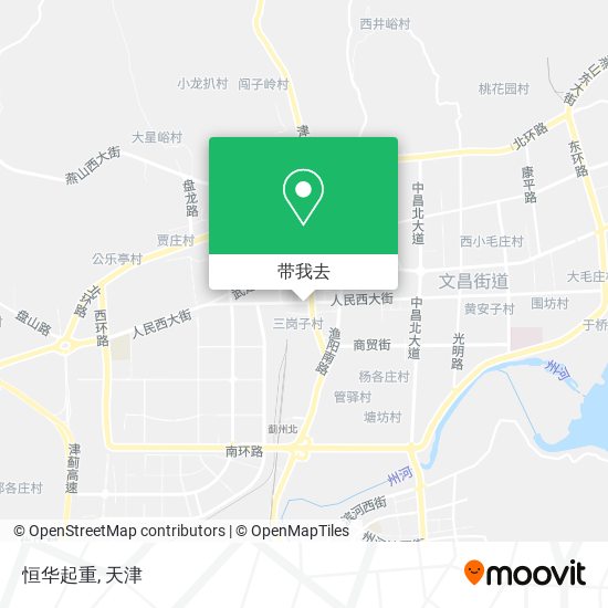 恒华起重地图