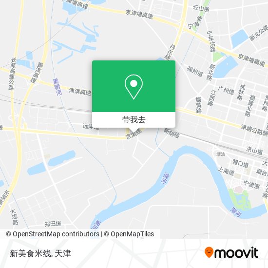 新美食米线地图