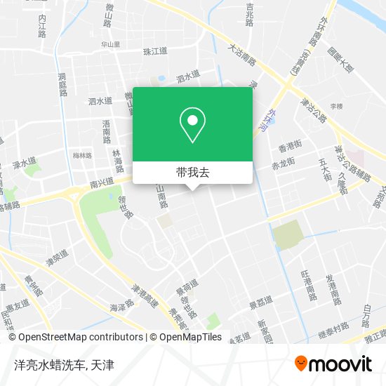 洋亮水蜡洗车地图