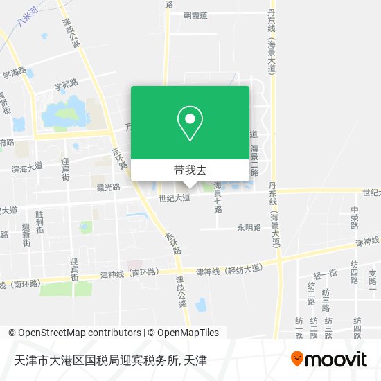 天津市大港区国税局迎宾税务所地图