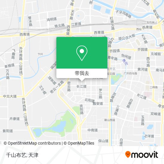 千山布艺地图