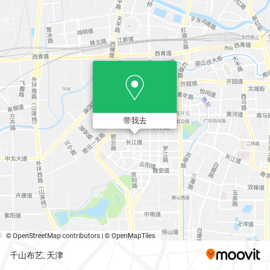 千山布艺地图