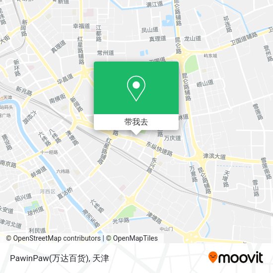 PawinPaw(万达百货)地图