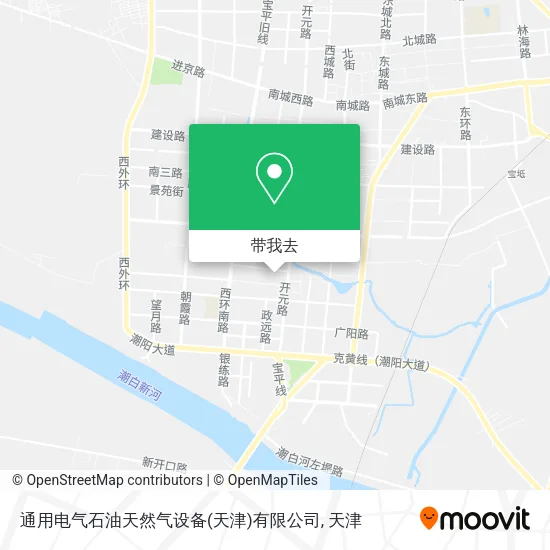 通用电气石油天然气设备(天津)有限公司地图