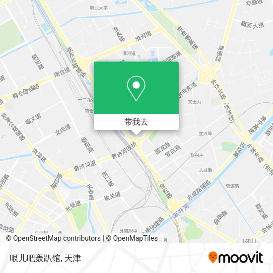 哏儿吧轰趴馆地图