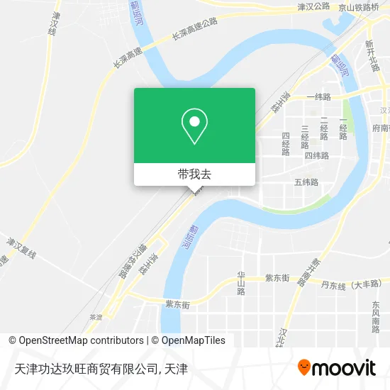 天津功达玖旺商贸有限公司地图