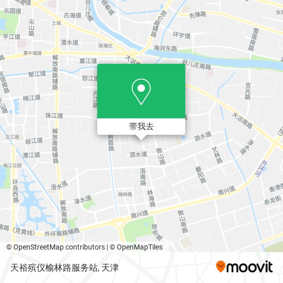 天裕殡仪榆林路服务站地图