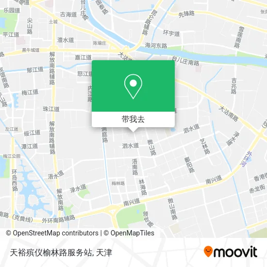 天裕殡仪榆林路服务站地图