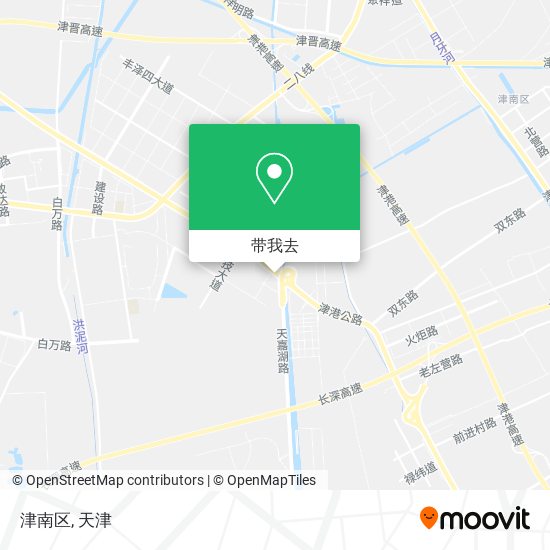 津南区地图