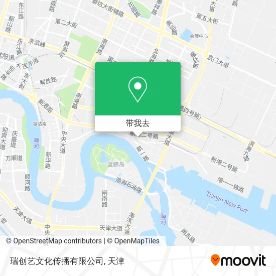 瑞创艺文化传播有限公司地图