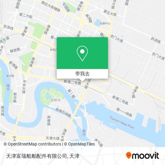 天津富瑞船舶配件有限公司地图