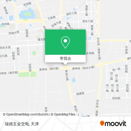 瑞德五金交电地图