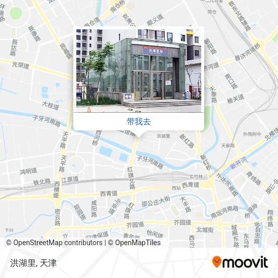洪湖里地图