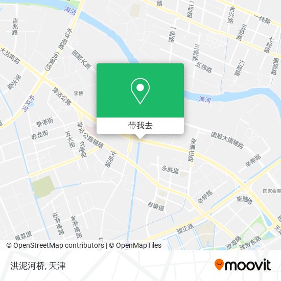 洪泥河桥地图
