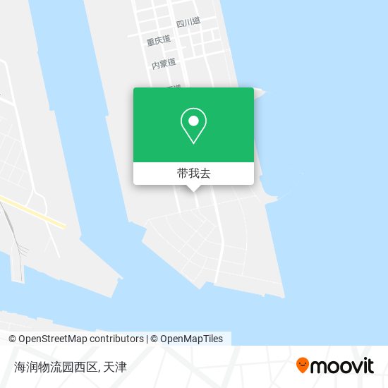 海润物流园西区地图