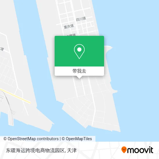 东疆海运跨境电商物流园区地图