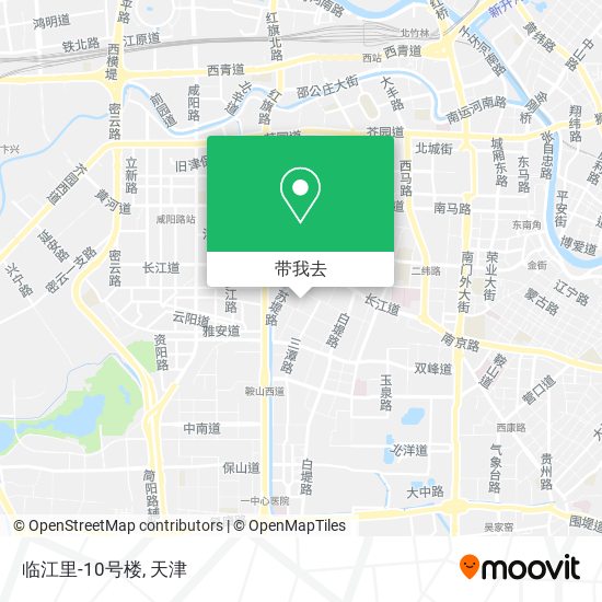 临江里-10号楼地图
