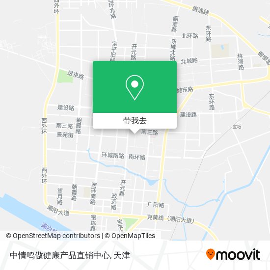中情鸣傲健康产品直销中心地图