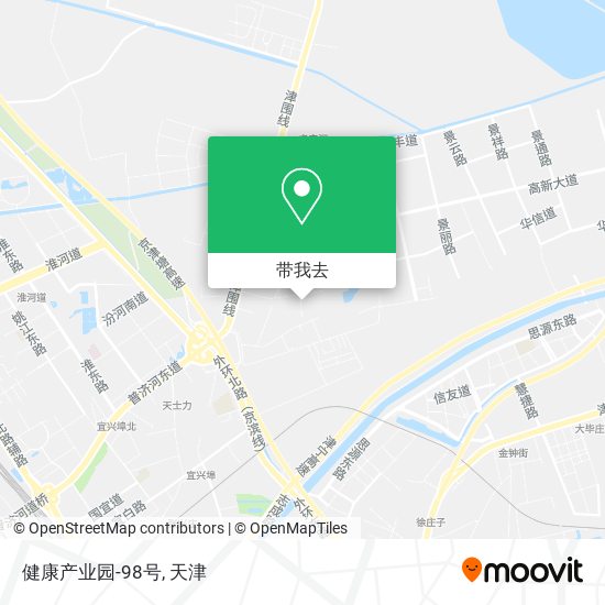 健康产业园-98号地图