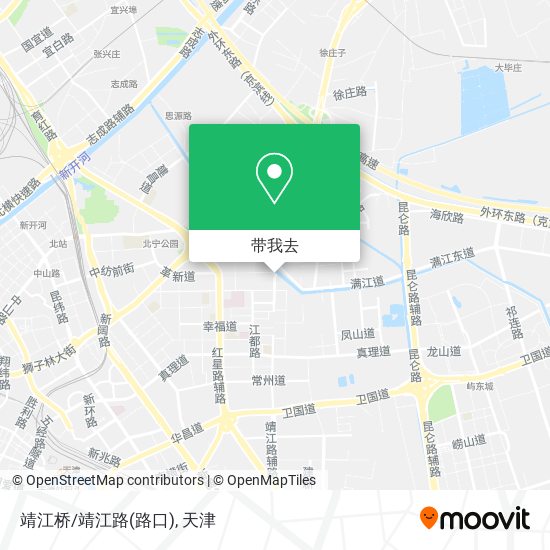 靖江桥/靖江路(路口)地图