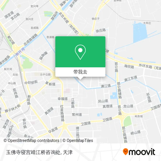 玉佛寺寝宫靖江桥咨询处地图