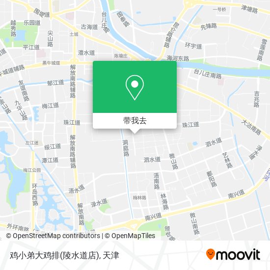 鸡小弟大鸡排(陵水道店)地图