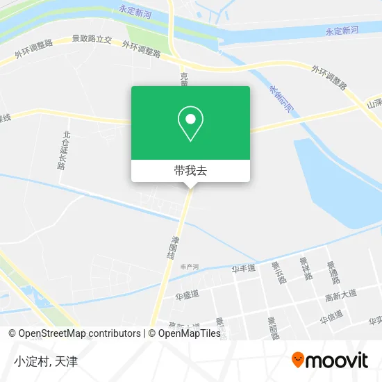 小淀村地图