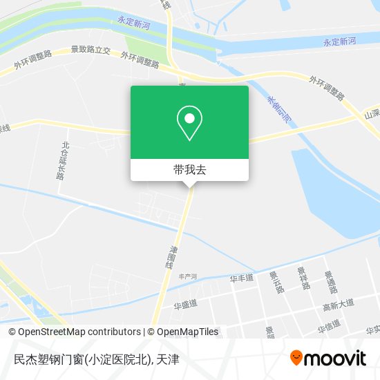 民杰塑钢门窗(小淀医院北)地图