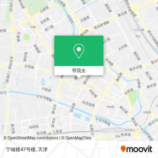 宁城楼47号楼地图
