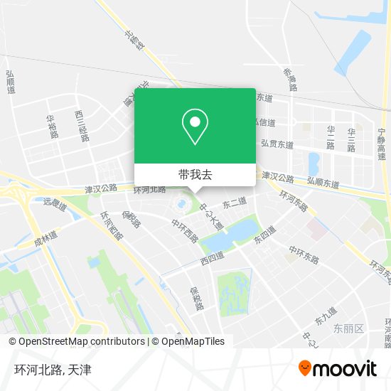 环河北路地图