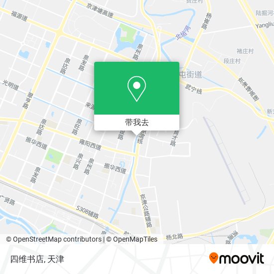 四维书店地图