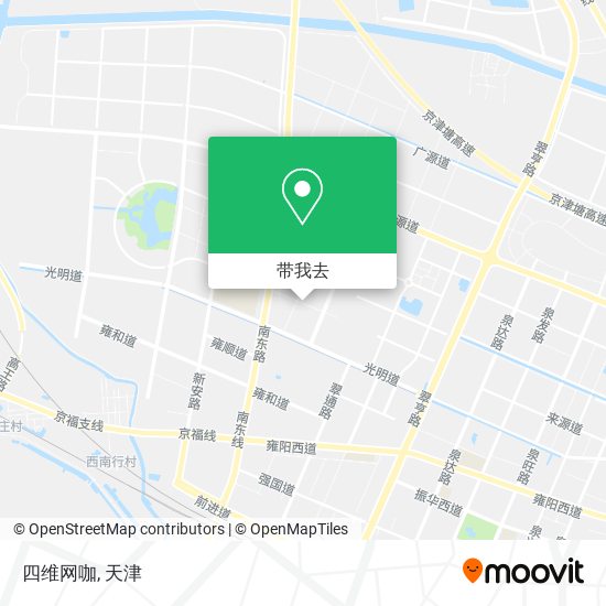 四维网咖地图